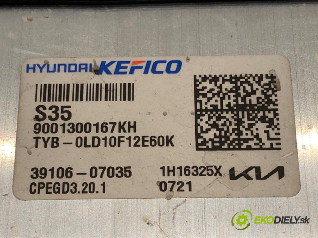 KIA STONIC (YB) 2017 - 2022    1.0 T-GDi 74 kW [101 KM] benzyna 2018 - 2022  riadiaca jednotka Motor 39106-07035 (Riadiace jednotky)