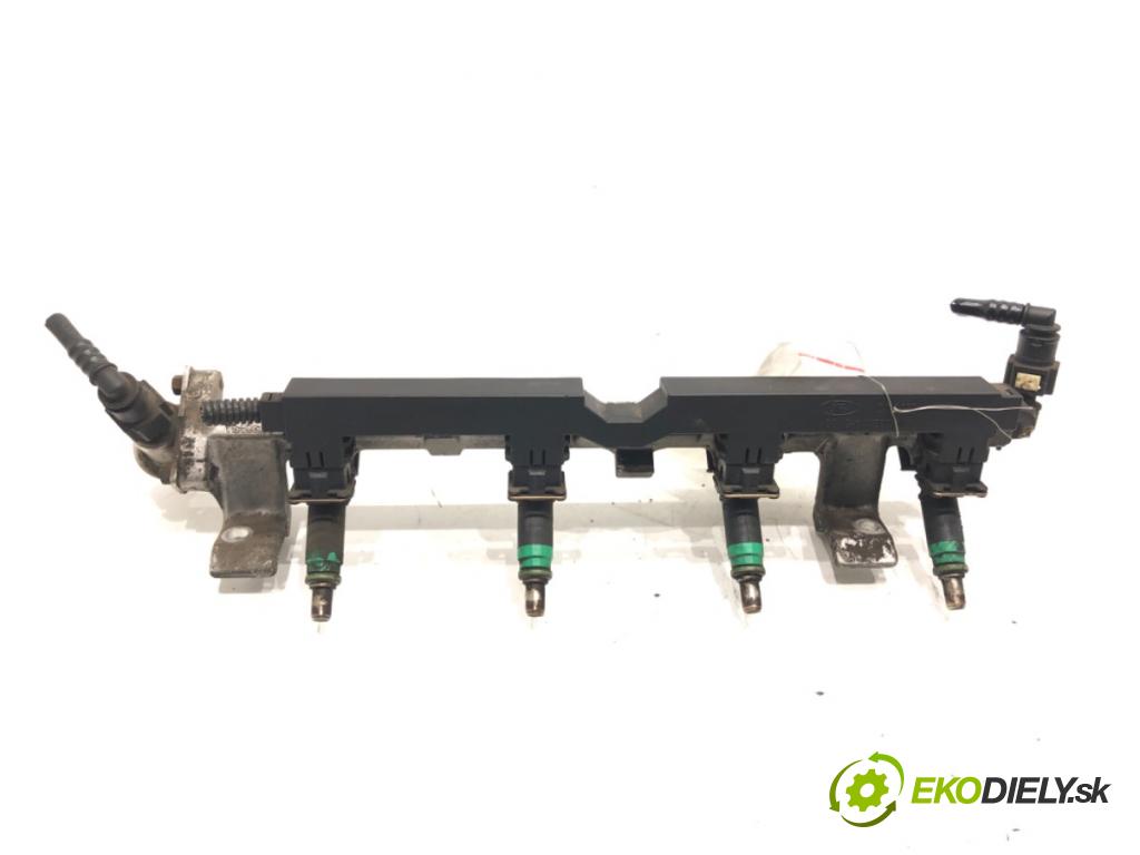 FORD FUSION (JU_) 2002 - 2012    1.4 59 kW [80 KM] benzyna 2002 - 2012  Lišta vstrekovacia 98MF-BB (Vstrekovacie lišty)