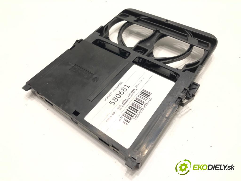 VW BORA I (1J2) 1998 - 2013    ---  Držiak na nápoje 1J0858601 (Úchyty, držiaky na nápoje)