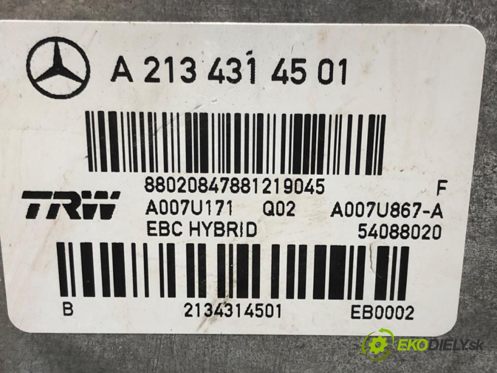 MERCEDES-BENZ CLS (C257) 2017 - 2022    AMG CLS 53 EQ Boost 4-matic+ (257.361) 320 kW [435  Pumpa ABS A2134314501 (Pumpy ABS)