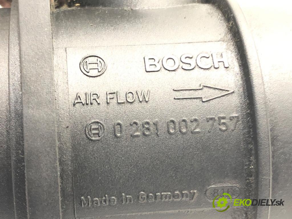 SEAT ALHAMBRA (7V8, 7V9) 1996 - 2010    1.9 TDI 85 kW [115 KM] olej napędowy 2000 - 2010  Váha vzduchu 0281002757 (Váhy vzduchu)
