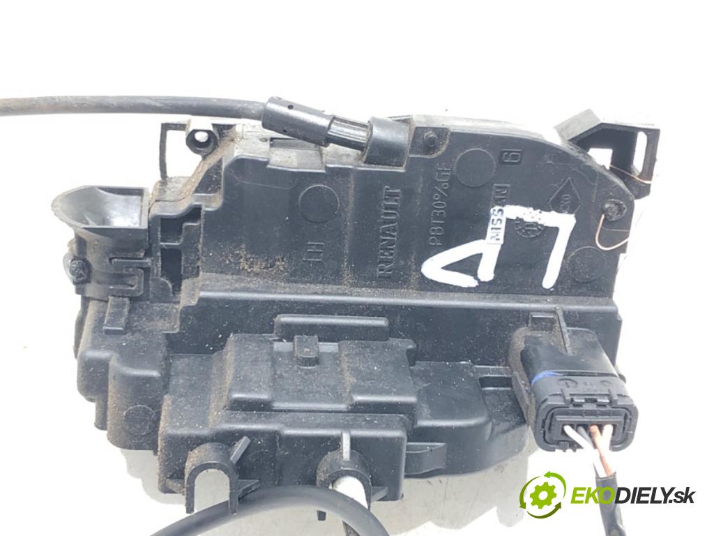 RENAULT CLIO III (BR0/1, CR0/1) 2005 - 2014    1.6 16V (BR09, BR0T, CR09, CR0T) 65 kW [88 KM] benzyna 2005 - 2007  zámok dveře levý přední část