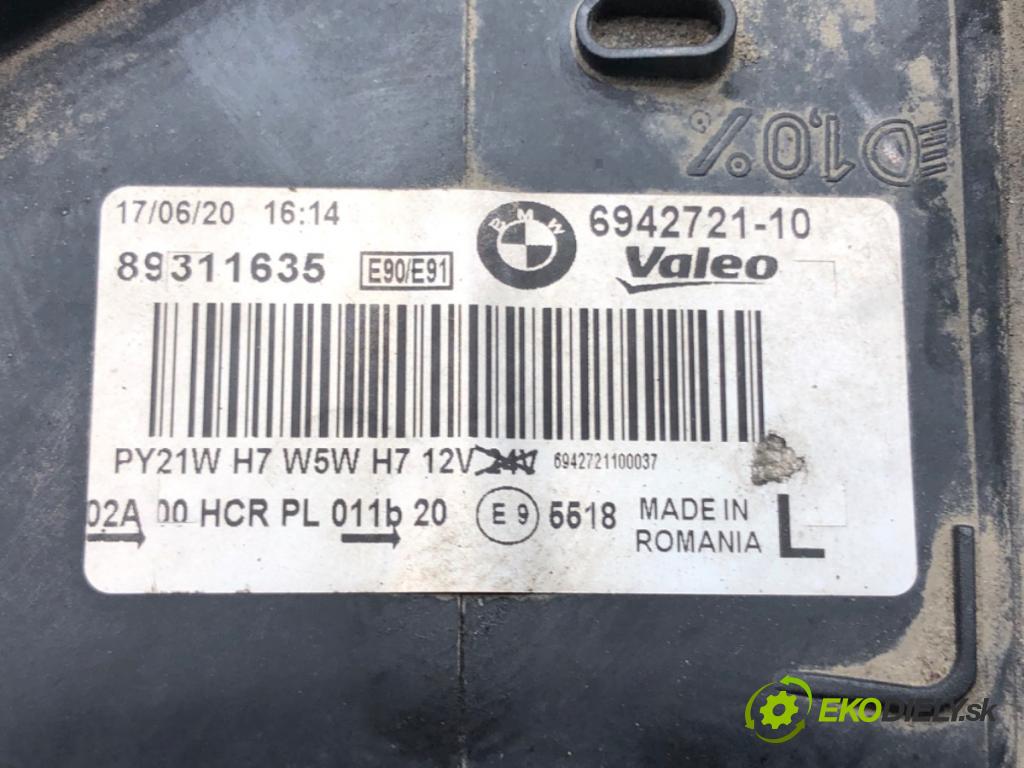 BMW 3 Touring (E91) 2004 - 2012    318 d 90 kW [122 KM] olej napędowy 2005 - 2007  Svetlomet ľavy predný 6942721