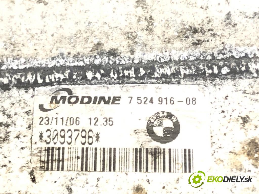 BMW 3 Touring (E91) 2004 - 2012    318 d 90 kW [122 KM] olej napędowy 2005 - 2007  intercooler 7524916 (Intercoolery (chladiče nasávaného vzduchu))