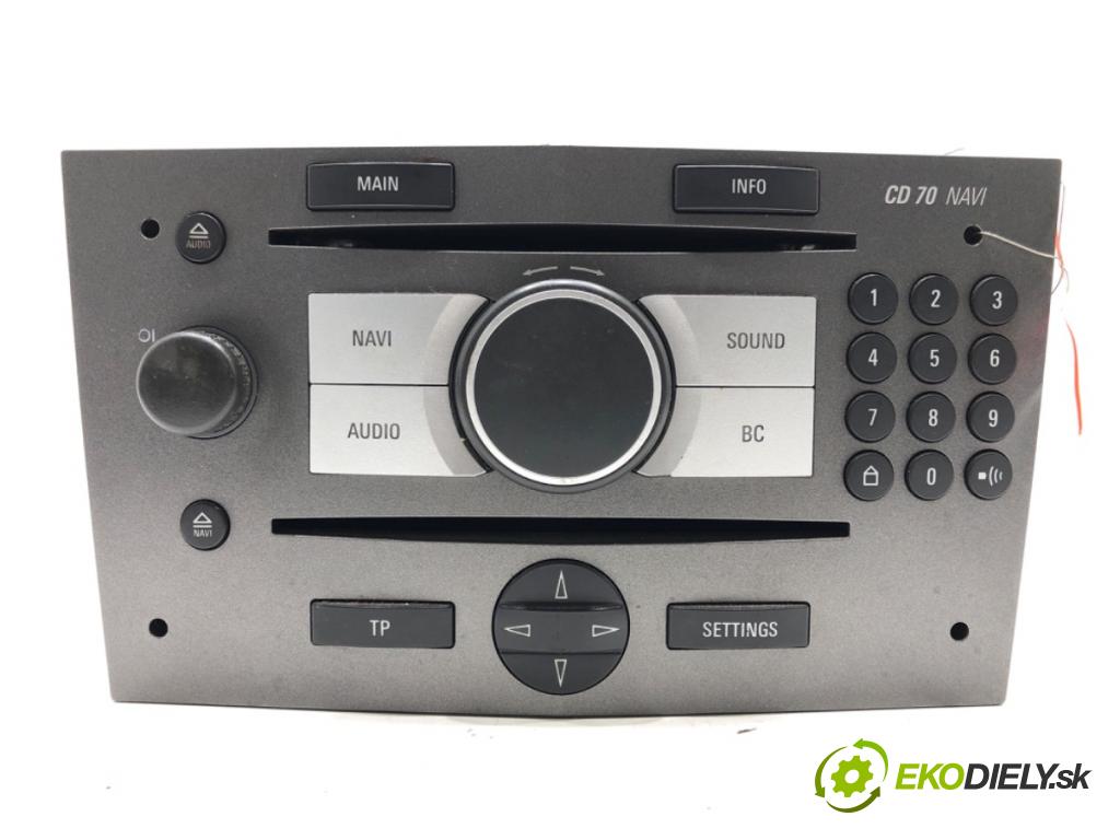 OPEL ASTRA H GTC (A04) 2005 - 2010    1.6 (L08) 77 kW [105 KM] benzyna 2005 - 2010  RADIO 13188465 (Audio zariadenia)