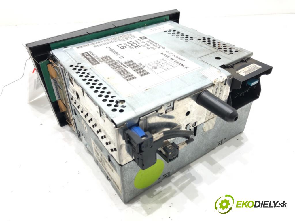 OPEL ASTRA H GTC (A04) 2005 - 2010    1.6 (L08) 77 kW [105 KM] benzyna 2005 - 2010  RADIO 13188465 (Audio zariadenia)