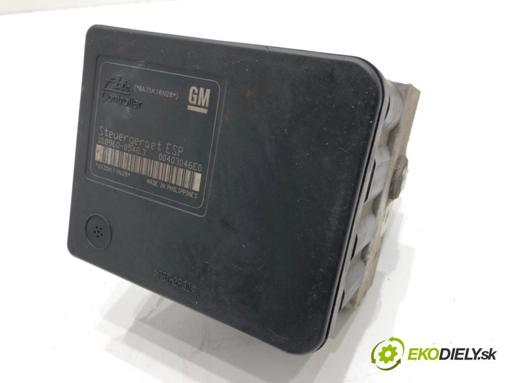 OPEL ASTRA H GTC (A04) 2005 - 2010    1.6 (L08) 77 kW [105 KM] benzyna 2005 - 2010  Pumpa ABS 13213610AL (Pumpy ABS)