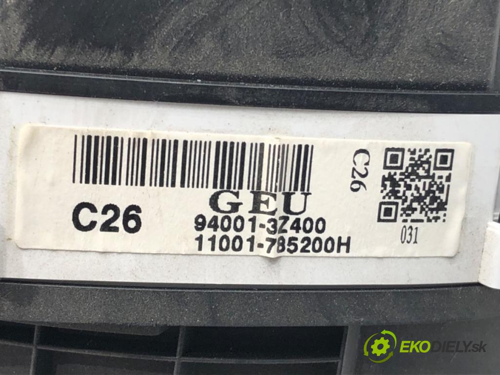 HYUNDAI i40 I CW (VF) 2011 - 2022    1.7 CRDi 100 kW [136 KM] olej napędowy 2011 - 2022  Prístrojovka 94001-3Z400 (Prístrojové dosky, displeje)