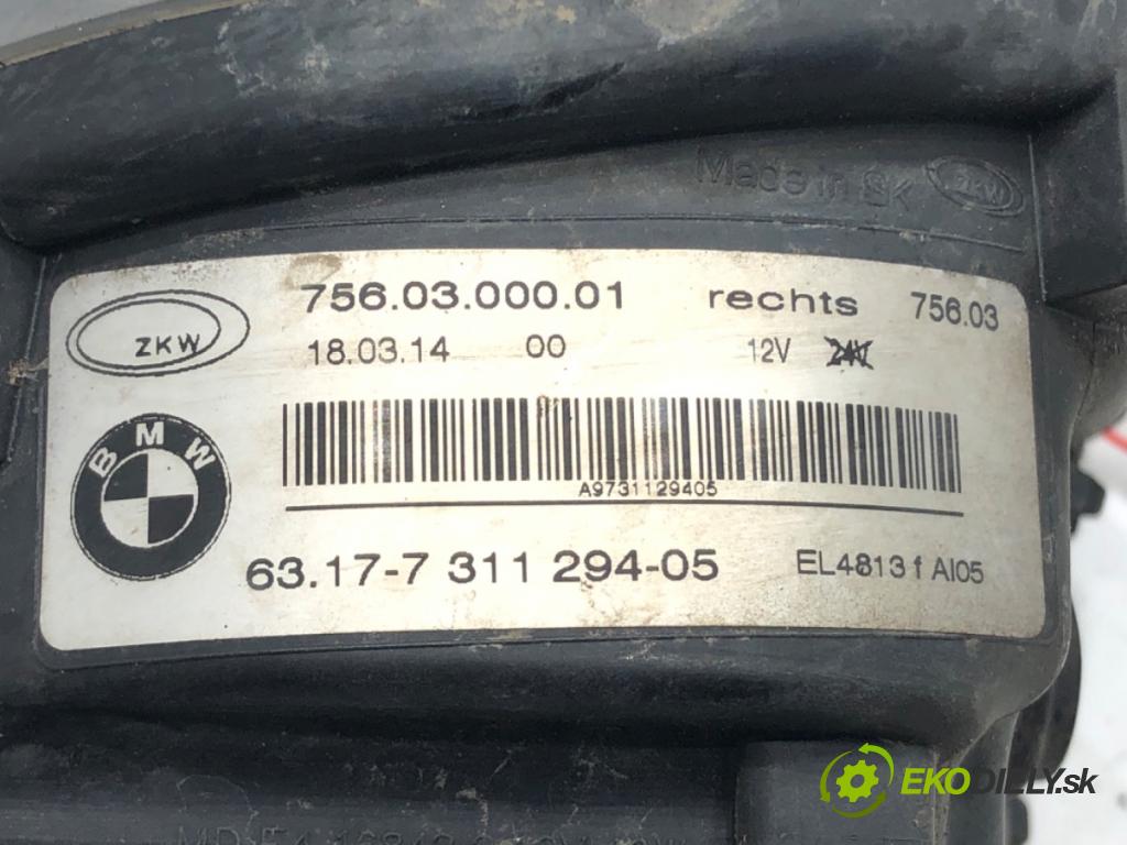 BMW 5 Touring (F11) 2009 - 2017    535 d xDrive 230 kW [313 KM] olej napędowy 2011 -   hmlové svetlo, hmlovka pravý přední část 7311294