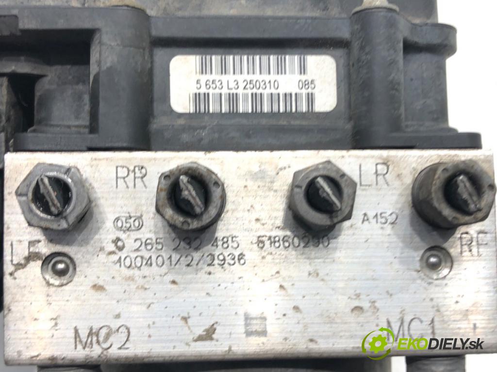 FIAT GRANDE PUNTO (199_) 2005 - 2022    1.4 (199AXB11, 199AXB1A, 199BXB1A, 199AXL1A) 57 kW  Pumpa ABS 0265232485 (Pumpy ABS)