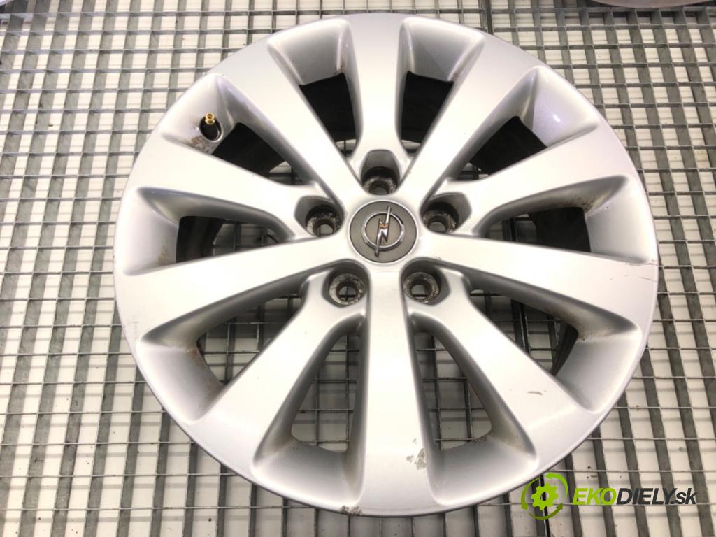 OPEL ASTRA J (P10) 2009 - 2015    ---  disky hliníkové 17 7J 5X115 ET44 stred CENTR. 70.1 OPO44K8