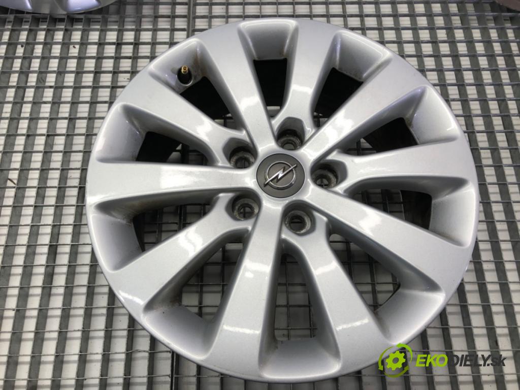 OPEL ASTRA J (P10) 2009 - 2015    ---  disky hliníkové 17 7J 5X115 ET44 stred CENTR. 70.1 OPO44K8