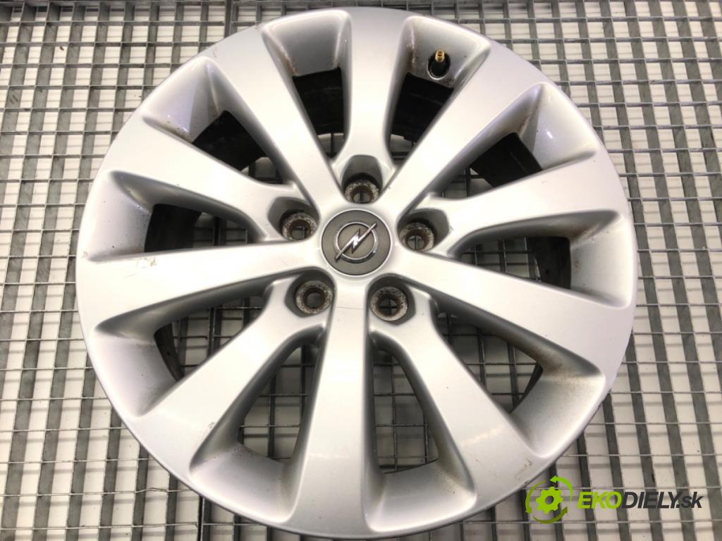 OPEL ASTRA J (P10) 2009 - 2015    ---  disky hliníkové 17 7J 5X115 ET44 stred CENTR. 70.1 OPO44K8