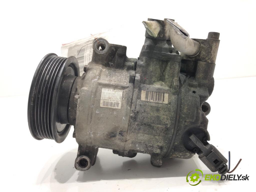 AUDI A6 C6 (4F2) 2004 - 2011    2.0 TDI 103 kW [140 KM] olej napędowy 2004 - 2008  kompresor klimatizace 4F0260805AA (Kompresory)