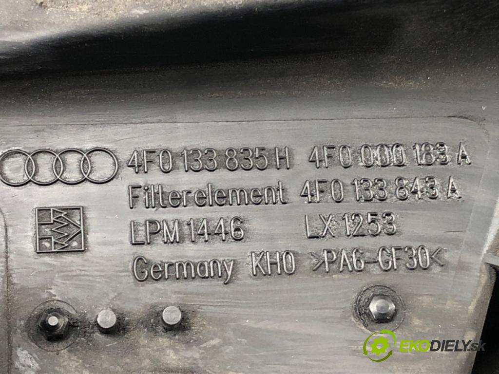 AUDI A6 C6 (4F2) 2004 - 2011    2.0 TDI 103 kW [140 KM] olej napędowy 2004 - 2008  Obal filtra vzduchu 4F0133835H (Obaly filtrov vzduchu)