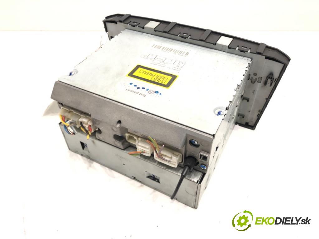 TOYOTA AVENSIS (_T25_) 2003 - 2008    2.4 (AZT251_) 120 kW [163 KM] benzyna 2003 - 2008  RADIO 86120-05130 (Audio zariadenia)