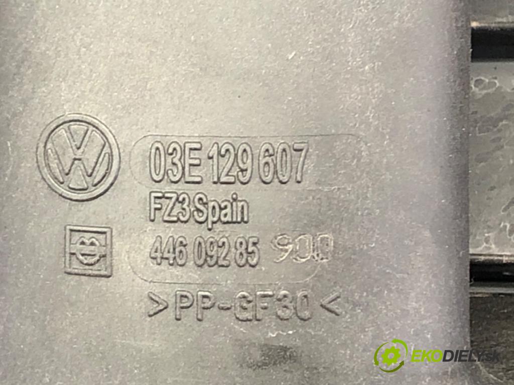 VW POLO (9N_, 9A_) 2001 - 2014    1.2 12V 47 kW [64 KM] benzyna 2001 - 2007  Obal filtra vzduchu 03E129607 (Obaly filtrov vzduchu)