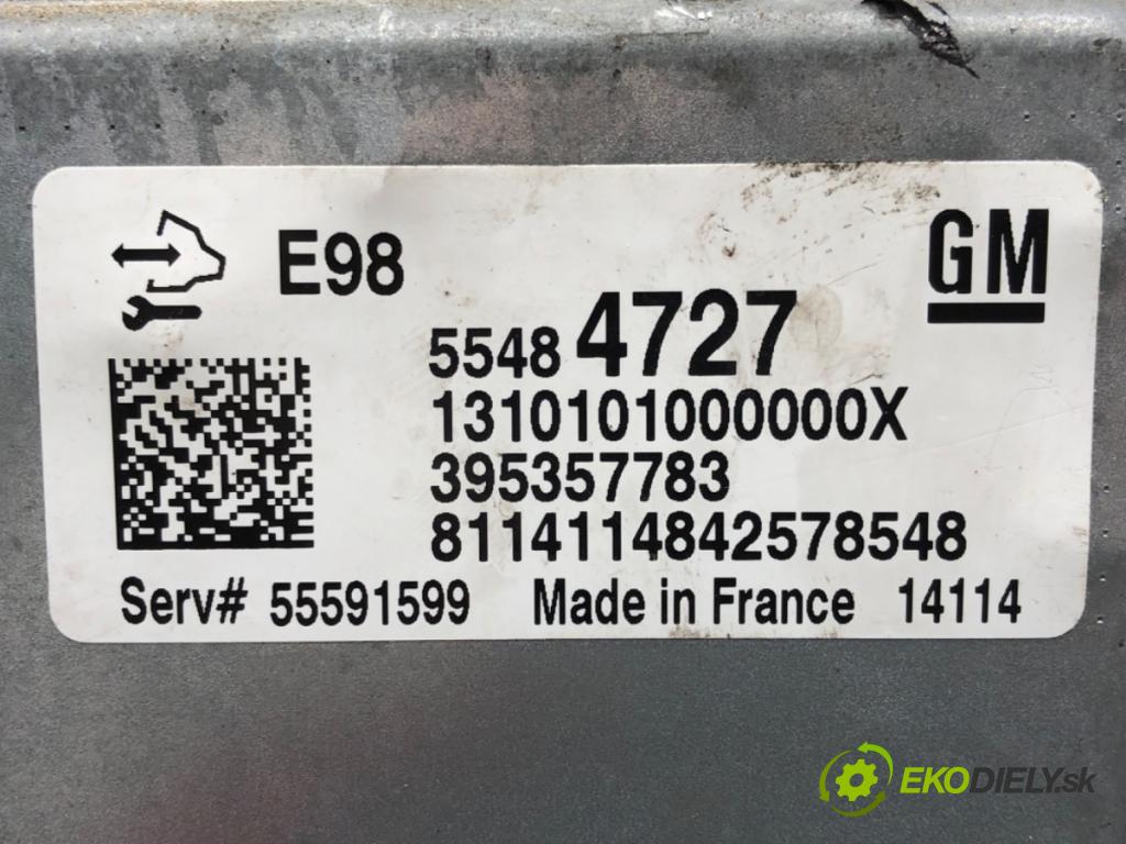 OPEL ASTRA J Sports Tourer (P10) 2010 - 2015    1.6 CDTi (35) 100 kW [136 KM] olej napędowy 2013 -  riadiaca jednotka Motor 55484727 (Riadiace jednotky)