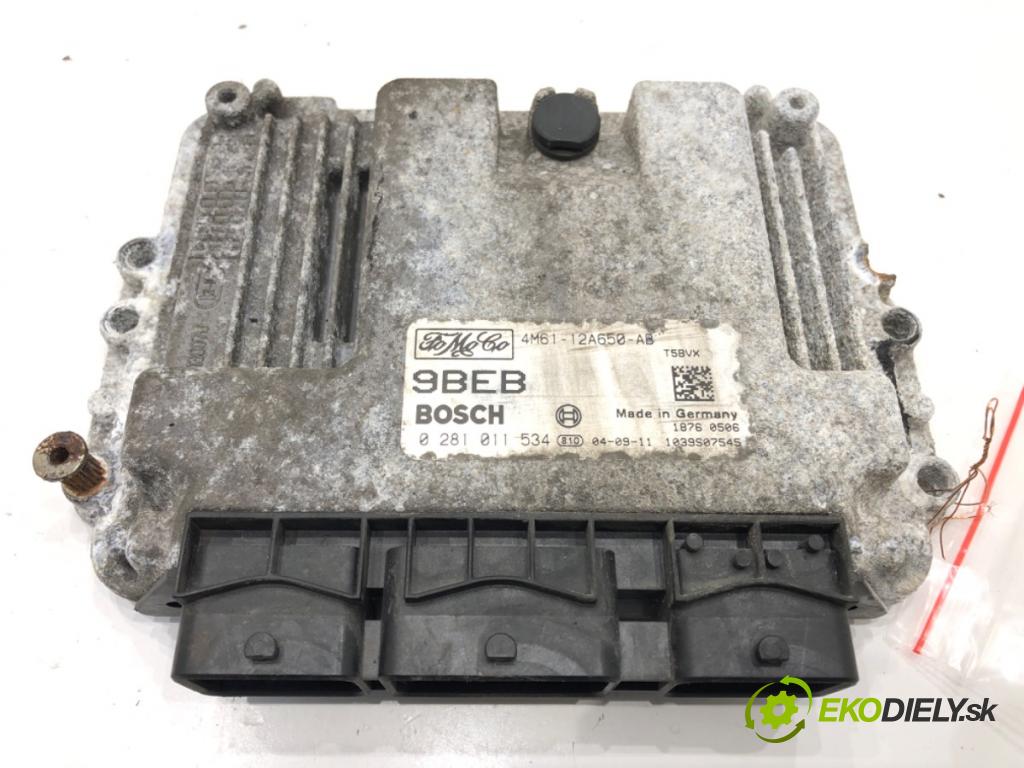 MAZDA 3 (BK) 2003 - 2009    1.6 DI Turbo 80 kW [109 KM] olej napędowy 2004 - 2  riadiaca jednotka Motor 4M61-12A650-BA (Riadiace jednotky)