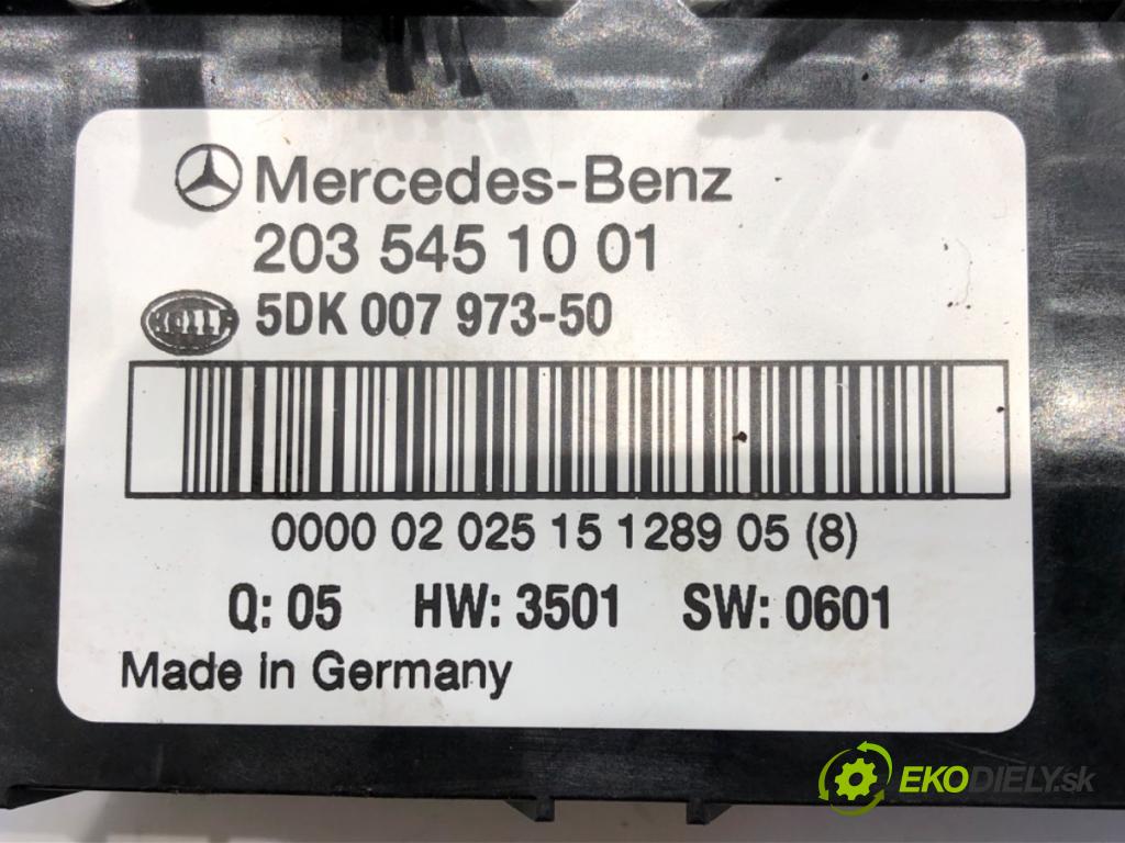MERCEDES-BENZ KLASA C (W203) 2000 - 2007    C 180 (203.035) 95 kW [129 KM] benzyna 2000 - 2002  modul SAM 2035451001 (Ostatní)