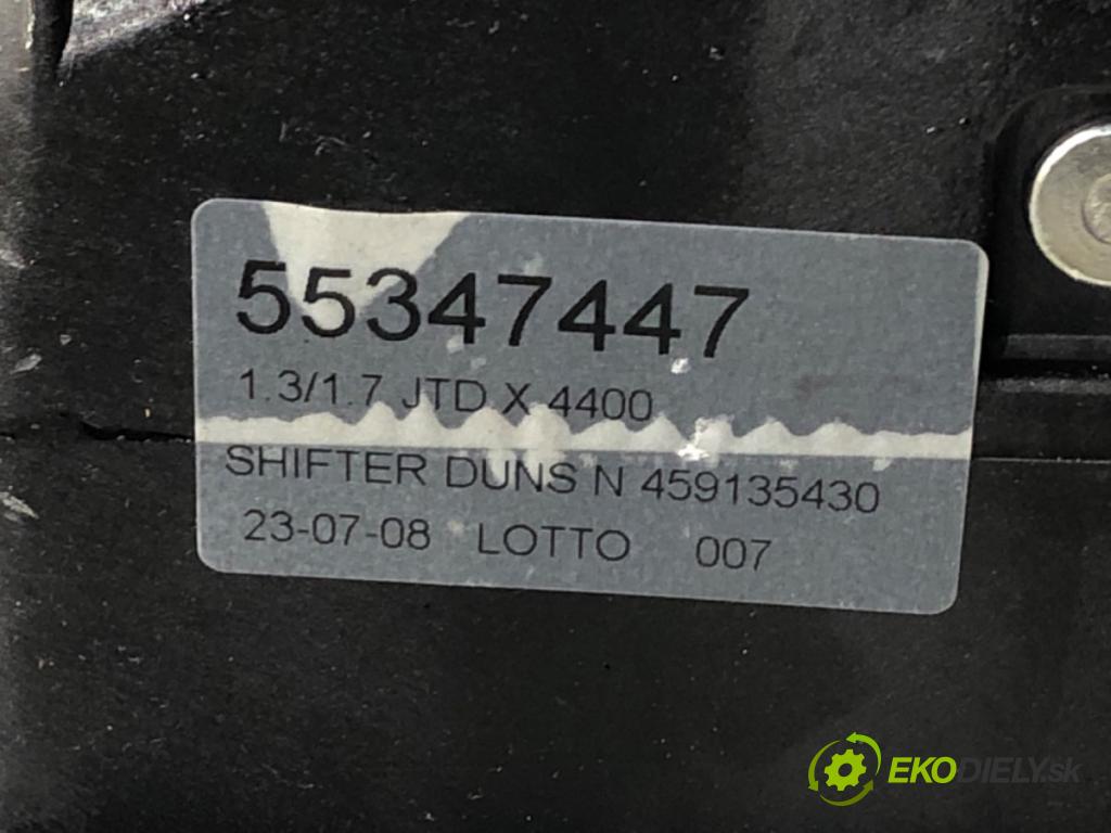 OPEL CORSA D (S07) 2006 - 2014    1.3 CDTI (L08, L68) 55 kW [75 KM] olej napędowy 2006 - 2014  Kulisa 55347447 (Rýchlostné páky / kulisy)