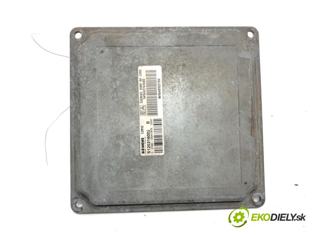 CITROEN C3 Pluriel (HB_) 2003 - 2022    1.6 80 kW [109 KM] benzyna 2003 - 2022  Modul Riadiaca jednotka prevodovky S120216002B