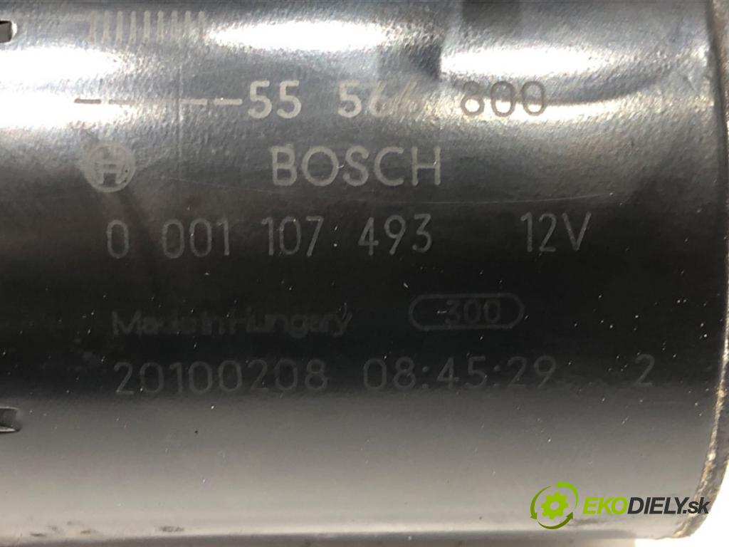 OPEL ASTRA J (P10) 2009 - 2015    1.4 Turbo (68) 103 kW [140 KM] benzyna 2009 - 2015  Štartér 0001107493 (Štartéry)