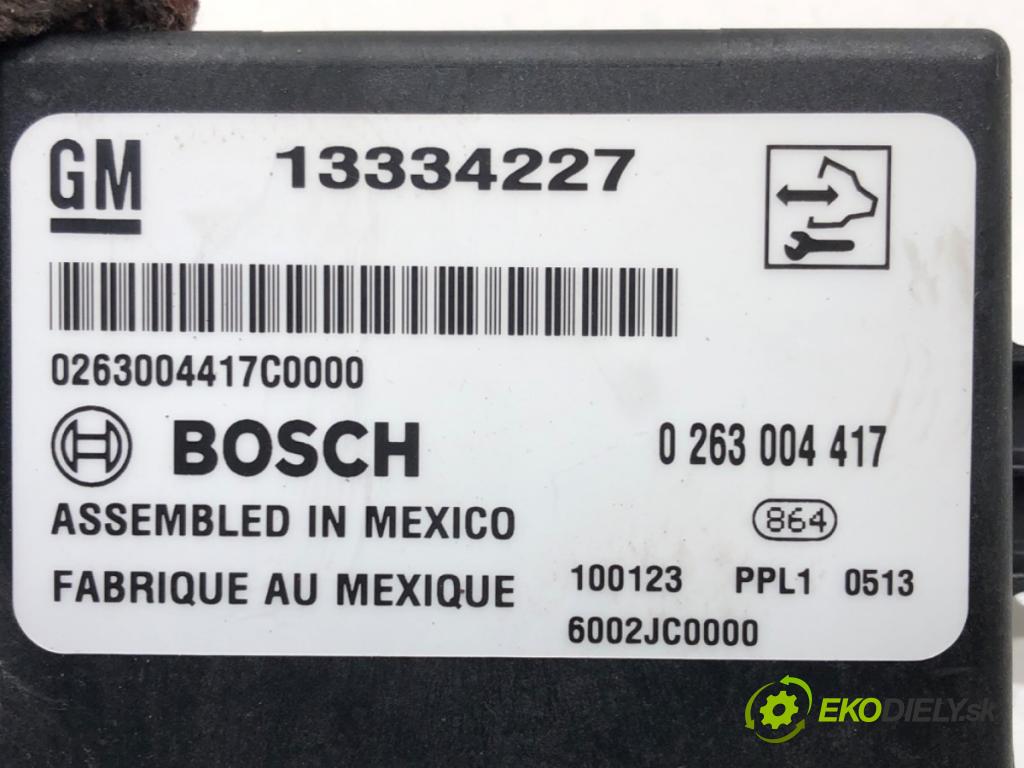 OPEL ASTRA J (P10) 2009 - 2015    1.4 Turbo (68) 103 kW [140 KM] benzyna 2009 - 2015  Modul PDC 13334227 (Ostatné)