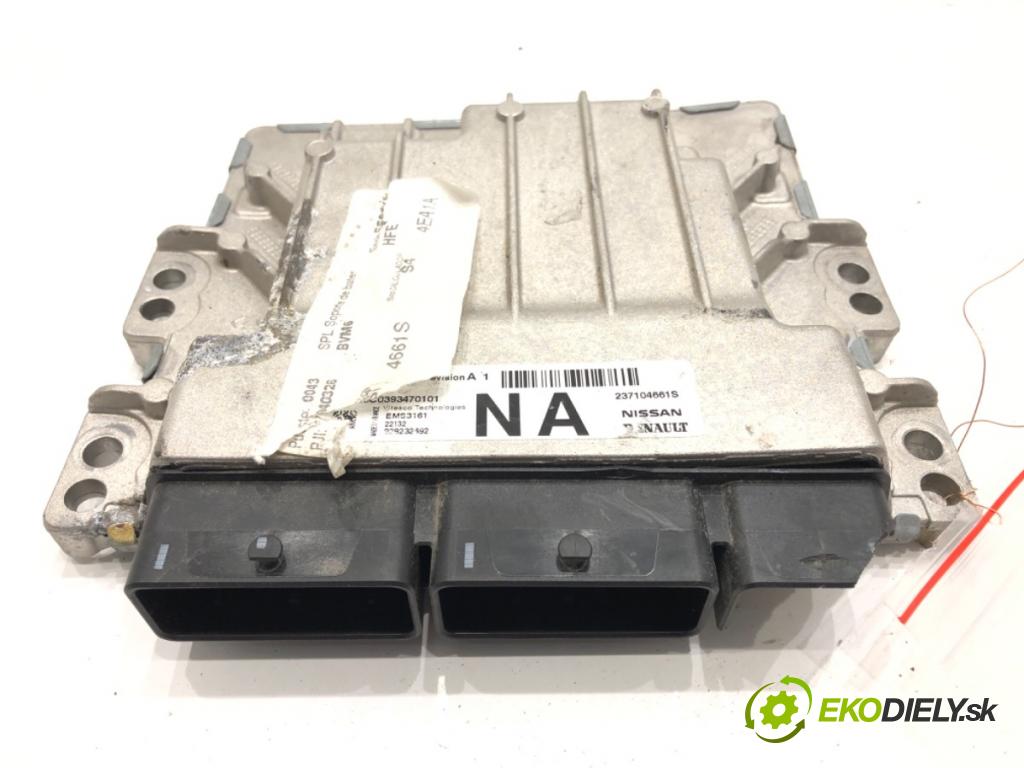 RENAULT KADJAR (HA_, HL_) 2015 - 2022    1.3 TCe 140 103 kW [140 KM] benzyna 2018 - 2022  riadiaca jednotka Motor 237104661S (Riadiace jednotky)