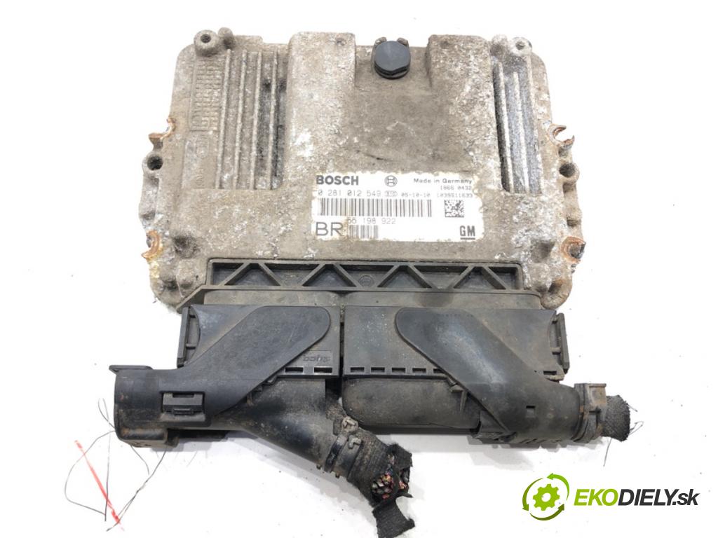 OPEL ZAFIRA B Nadwozie pełne/minivan (A05) 2005 - 2015    1.9 CDTI VAN (M75) 88 kW [120 KM] olej napędowy 20  riadiaca jednotka Motor 55198922 (Riadiace jednotky)