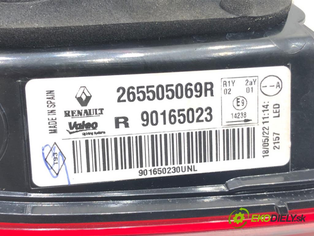 RENAULT KADJAR (HA_, HL_) 2015 - 2022    1.3 TCe 140 103 kW [140 KM] benzyna 2018 - 2022  Svetlo zad pravá vnútorná 265505069R (Ostatné)