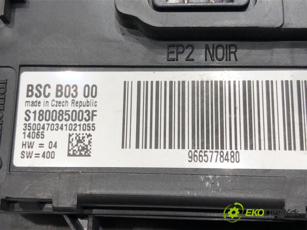 PEUGEOT 207 SW (WK_) 2007 - 2013    1.6 16V 88 kW [120 KM] benzyna 2007 - 2013  Modul BSC 9665778480 (Ostatné)