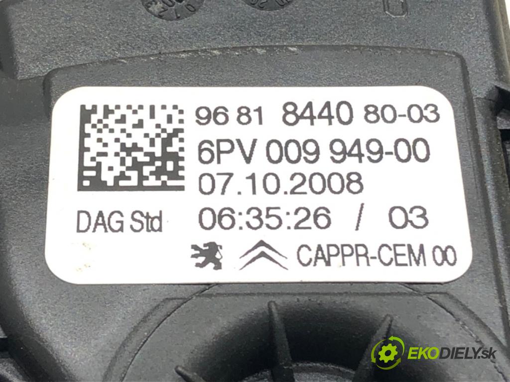 CITROEN C3 I (FC_, FN_) 2002 - 2022    1.4 i 54 kW [73 KM] benzyna 2002 - 2010  Potenciometer plynu 9681844080 (Pedále)