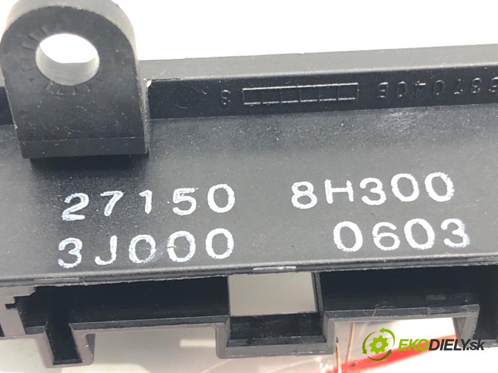 CHEVROLET SPARK (M300) 2009 - 2022    1.0 50 kW [68 KM] benzyna 2010 - 2022  Odpor, rezistor kúrenia vzduchu 27150-8H300 (Odpory (rezistory) kúrenia)