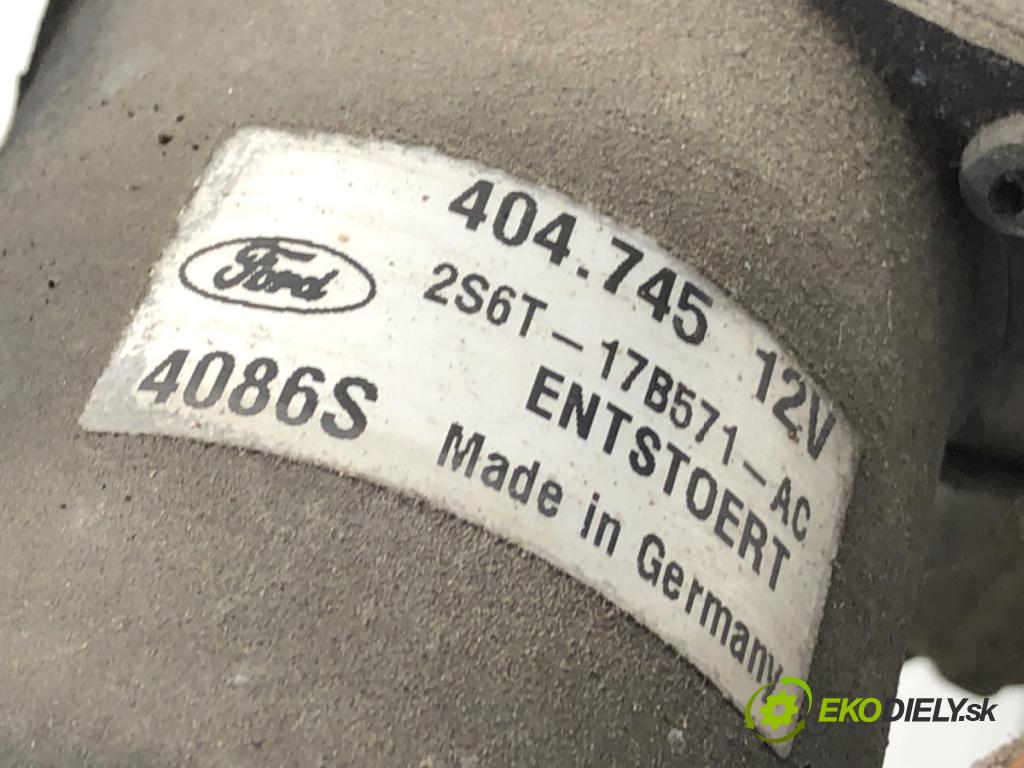 FORD FUSION (JU_) 2002 - 2012    1.4 59 kW [80 KM] benzyna 2002 - 2012  Mechanizmus stieračov predný 2S6T-17B571-AC (Motorčeky stieračov predné)