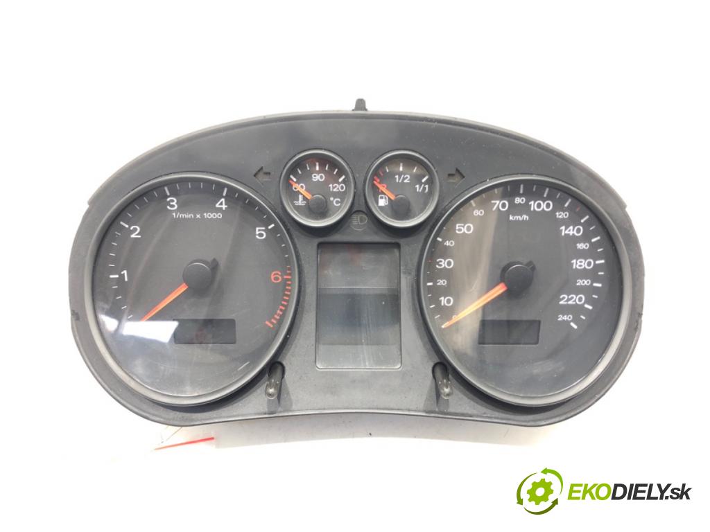 AUDI A2 (8Z0) 2000 - 2005    1.4 55 kW [75 KM] benzyna 2000 - 2005  Prístrojovka 8Z0920900AX (Prístrojové dosky, displeje)