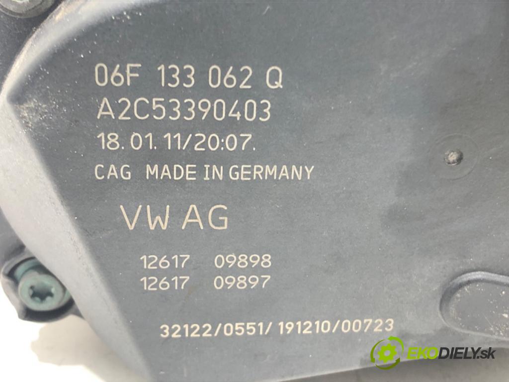 AUDI A4 B8 (8K2) 2007 - 2015    2.0 TFSI quattro 155 kW [211 KM] benzyna 2008 - 20  Škrtiaca klapka 06F133062Q (Škrtiace klapky)