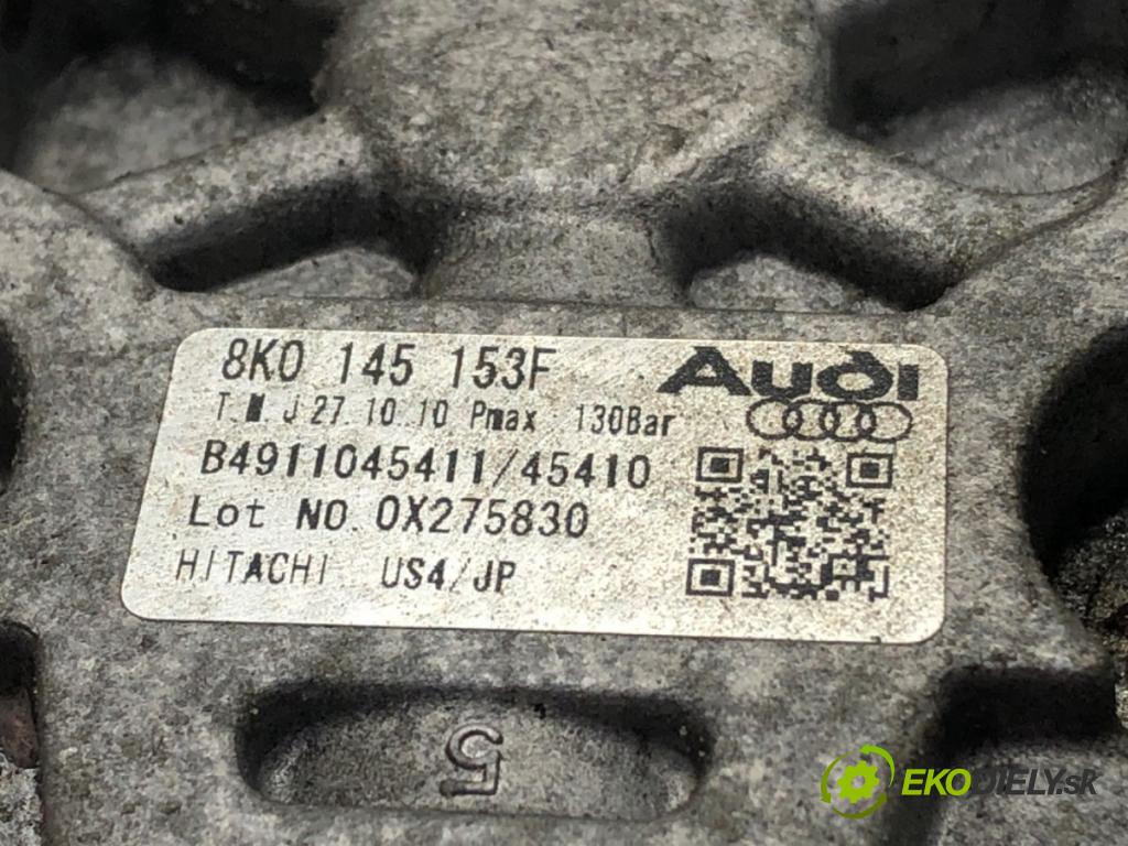 AUDI A4 B8 (8K2) 2007 - 2015    2.0 TFSI quattro 155 kW [211 KM] benzyna 2008 - 20  Pumpa servočerpadlo 8K0145153F (Servočerpadlá, pumpy riadenia)