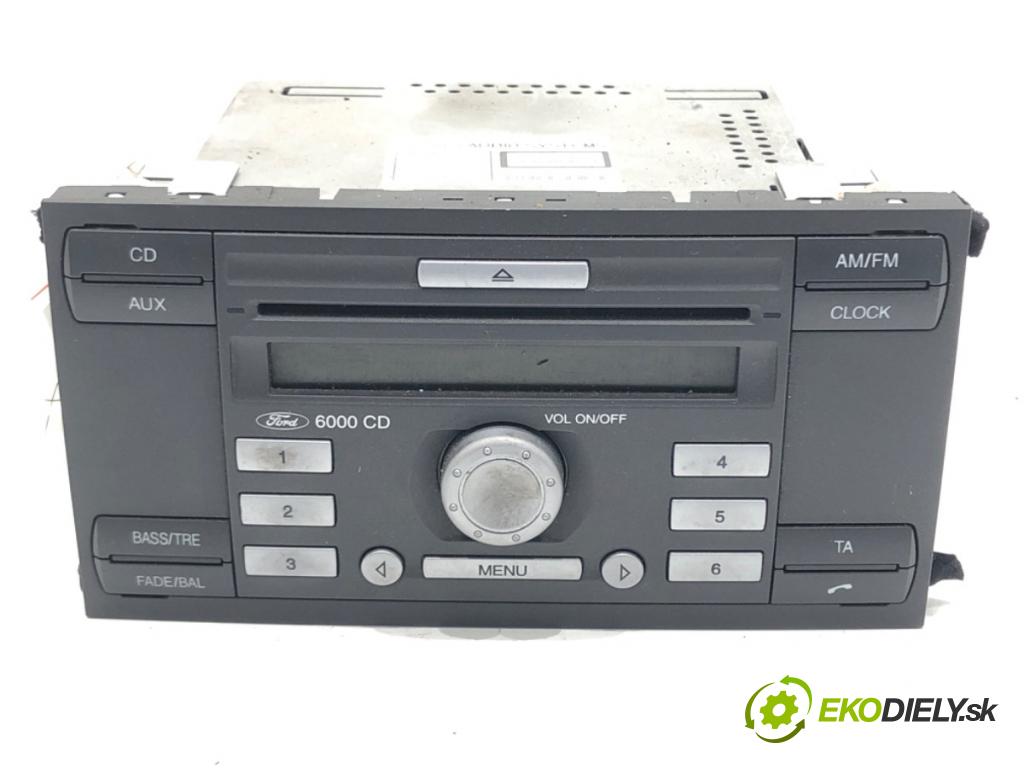 FORD C-MAX (DM2) 2007 - 2010    1.6 TDCi 80 kW [109 KM] olej napędowy 2007 - 2010  RADIO 8M5T-18C815-DB (Audio zariadenia)