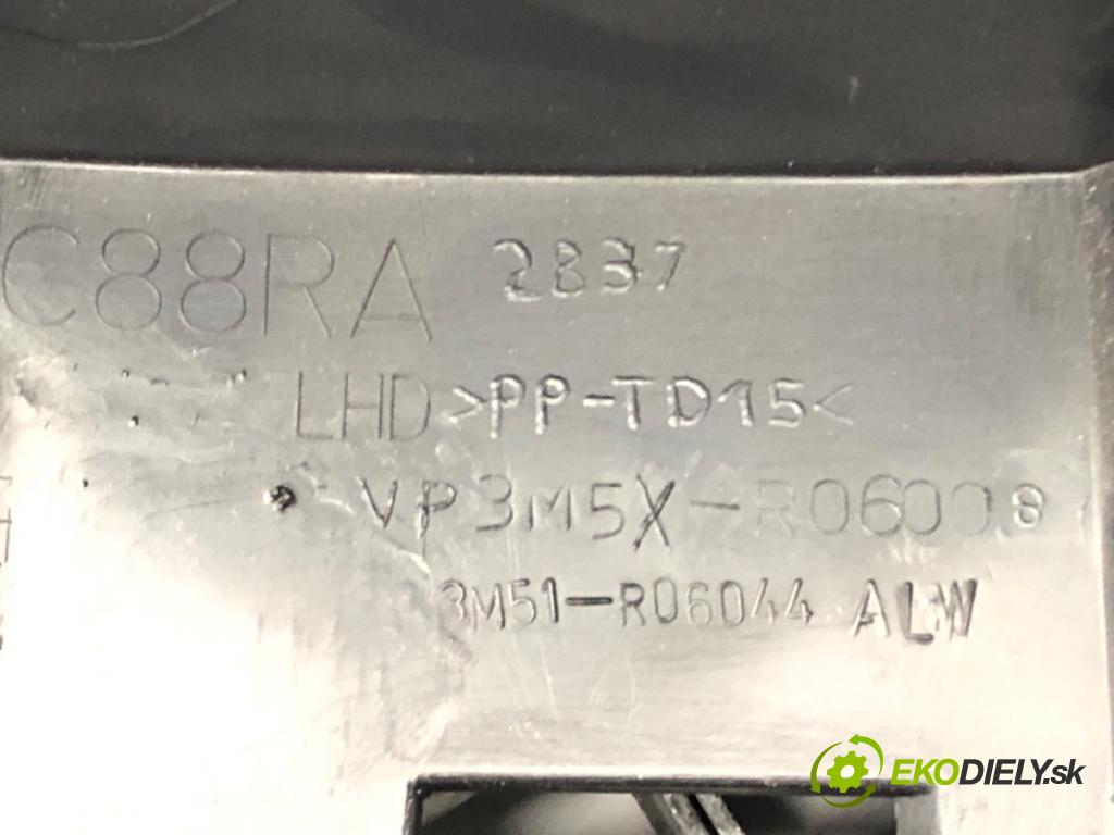 FORD C-MAX (DM2) 2007 - 2010    1.6 TDCi 80 kW [109 KM] olej napędowy 2007 - 2010  Priehradka, kastlík spolujazdca  (Priehradky, kastlíky)