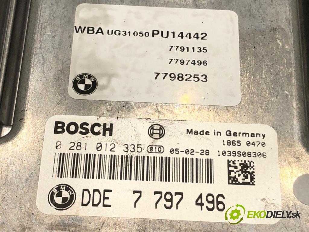 BMW 1 (E87) 2003 - 2013    118 d 90 kW [122 KM] olej napędowy 2004 - 2007  riadiaca jednotka Motor 7797496 (Riadiace jednotky)