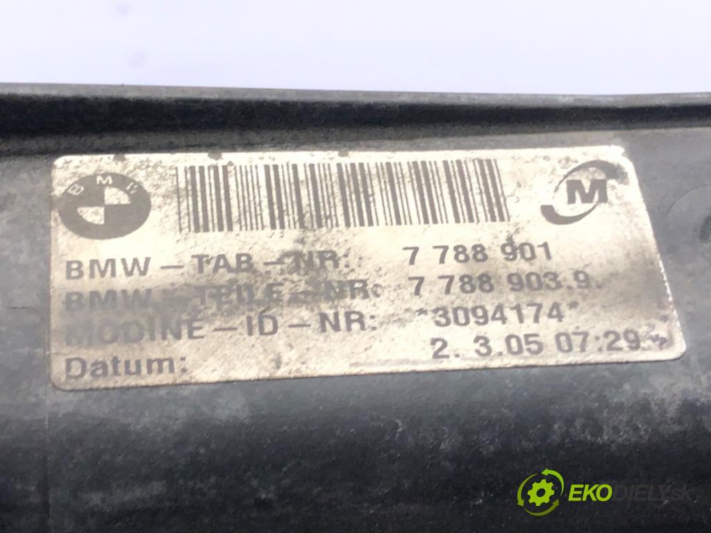 BMW 1 (E87) 2003 - 2013    118 d 90 kW [122 KM] olej napędowy 2004 - 2007  chladič vody 7788901 (Chladiče vody)