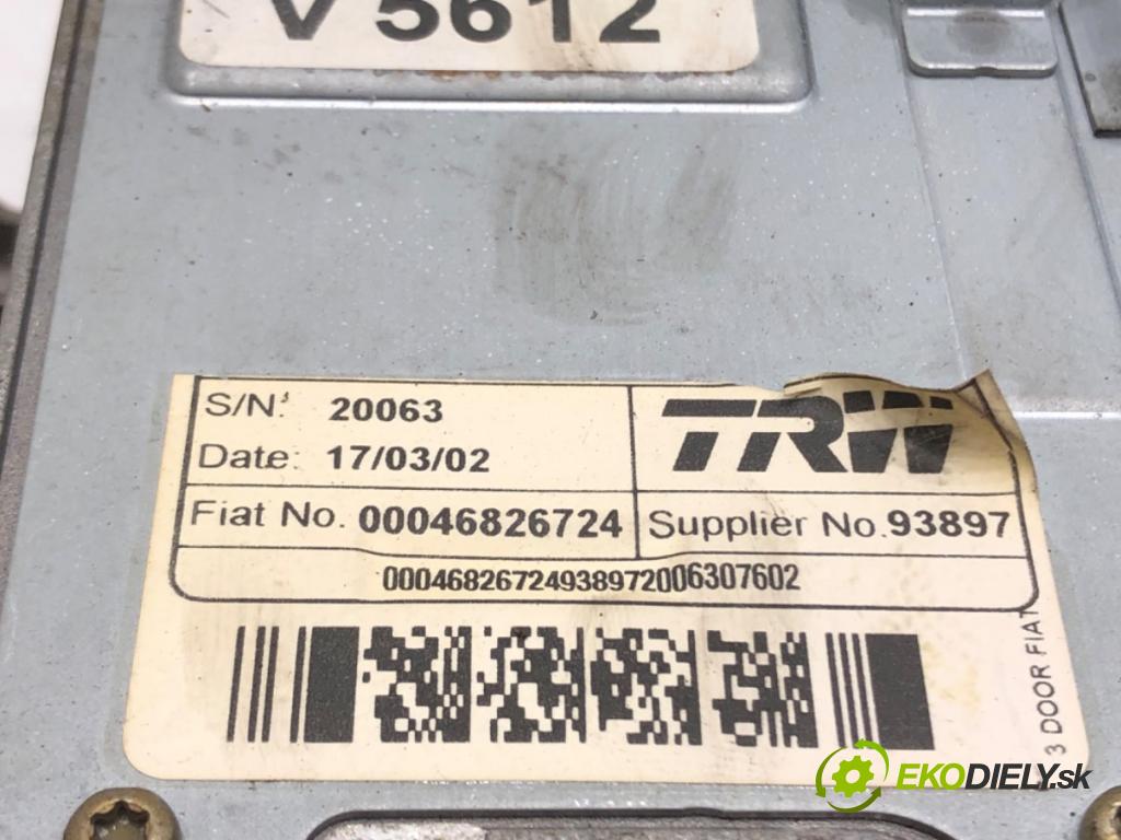 FIAT STILO (192_) 2001 - 2010    1.2 16V (192_XA1B) 59 kW [80 KM] benzyna 2002 - 20  Pumpa servočerpadlo 00046826724 (Servočerpadlá, pumpy riadenia)