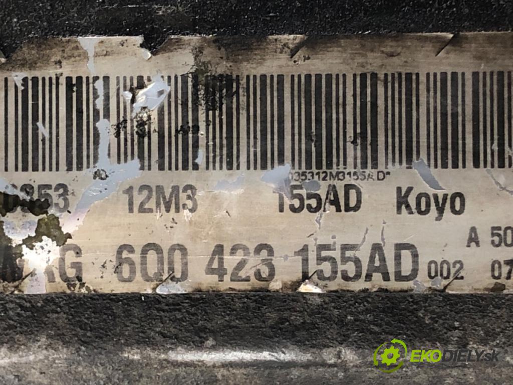 SKODA FABIA I (6Y2) 1999 - 2008    1.4 50 kW [68 KM] benzyna 1999 - 2003  Pumpa servočerpadlo 6Q0423155AD (Servočerpadlá, pumpy riadenia)