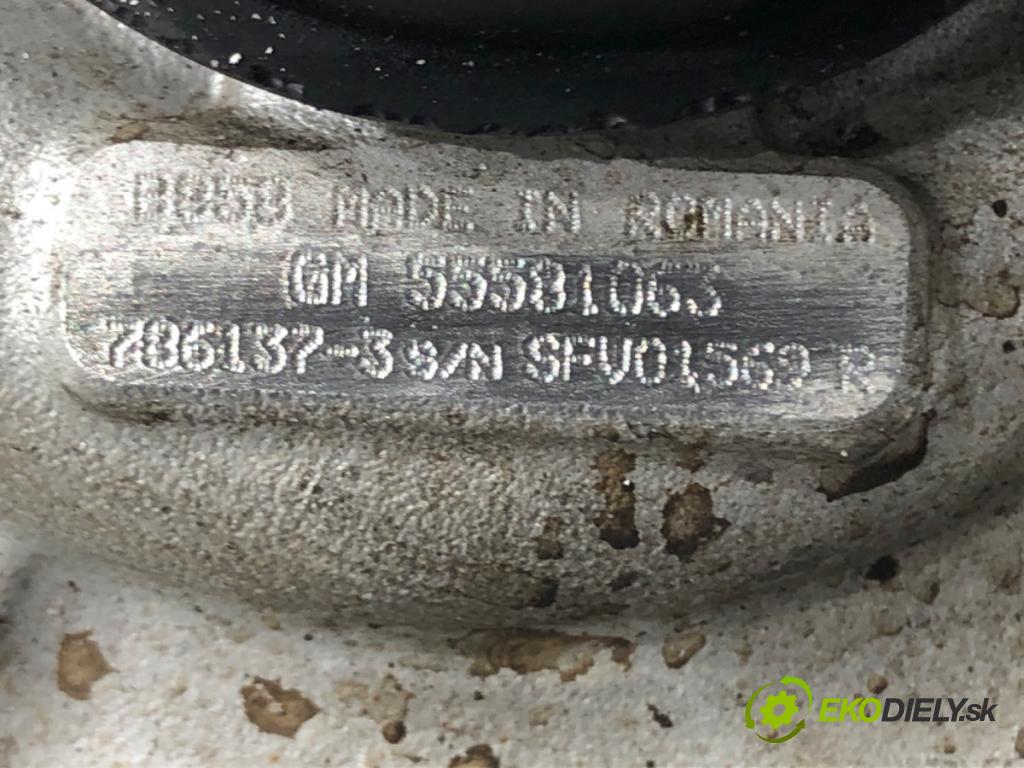 OPEL INSIGNIA A (G09) 2008 - 2017    2.0 CDTI (68) 88 kW [120 KM] olej napędowy 2012 -   Turbodúchadlo,turbo 55581063 (Turbodúchadlá (kompletné))