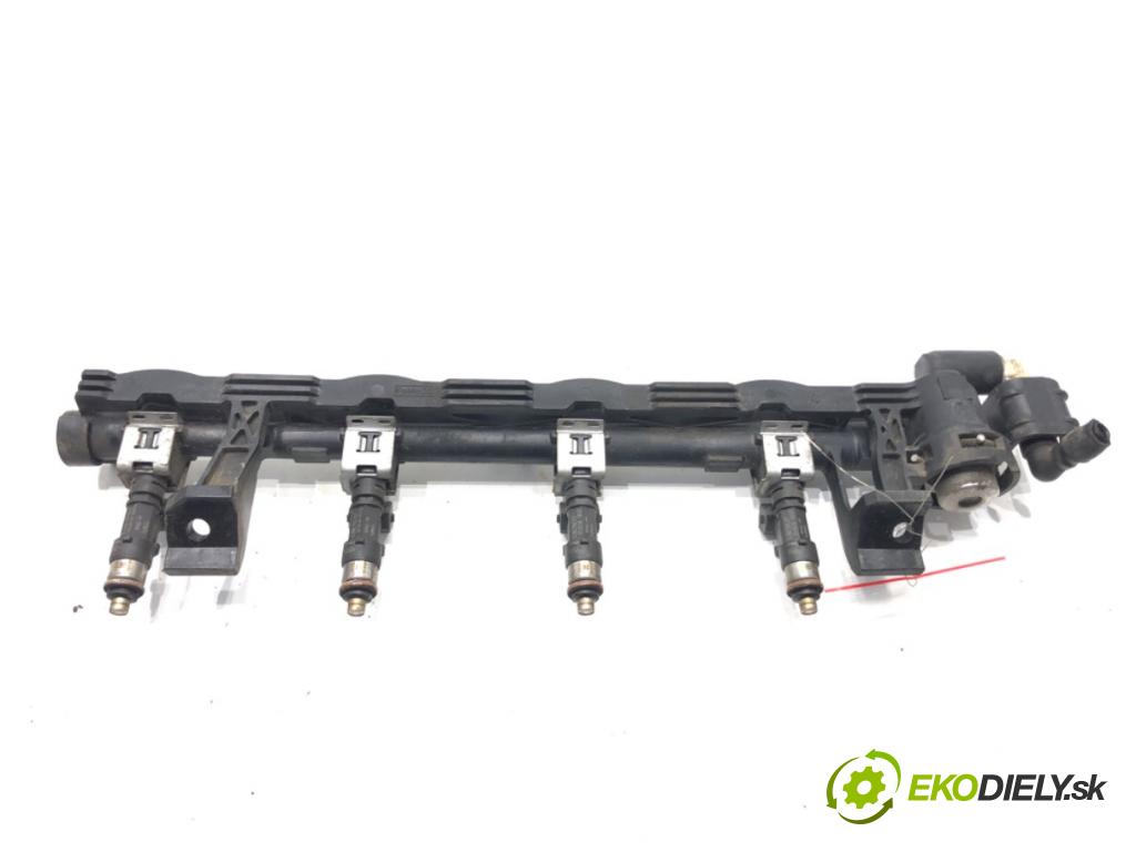 FORD FIESTA VI (CB1, CCN) 2008 - 2022    1.25 44 kW [60 KM] benzyna 2008 - 2017  Lišta vstrekovacia 0280158207 (Vstrekovacie lišty)