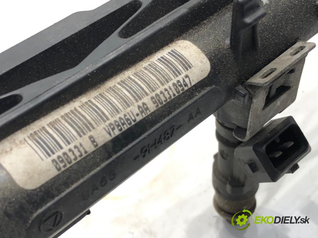 FORD FIESTA VI (CB1, CCN) 2008 - 2022    1.25 44 kW [60 KM] benzyna 2008 - 2017  Lišta vstrekovacia 0280158207 (Vstrekovacie lišty)