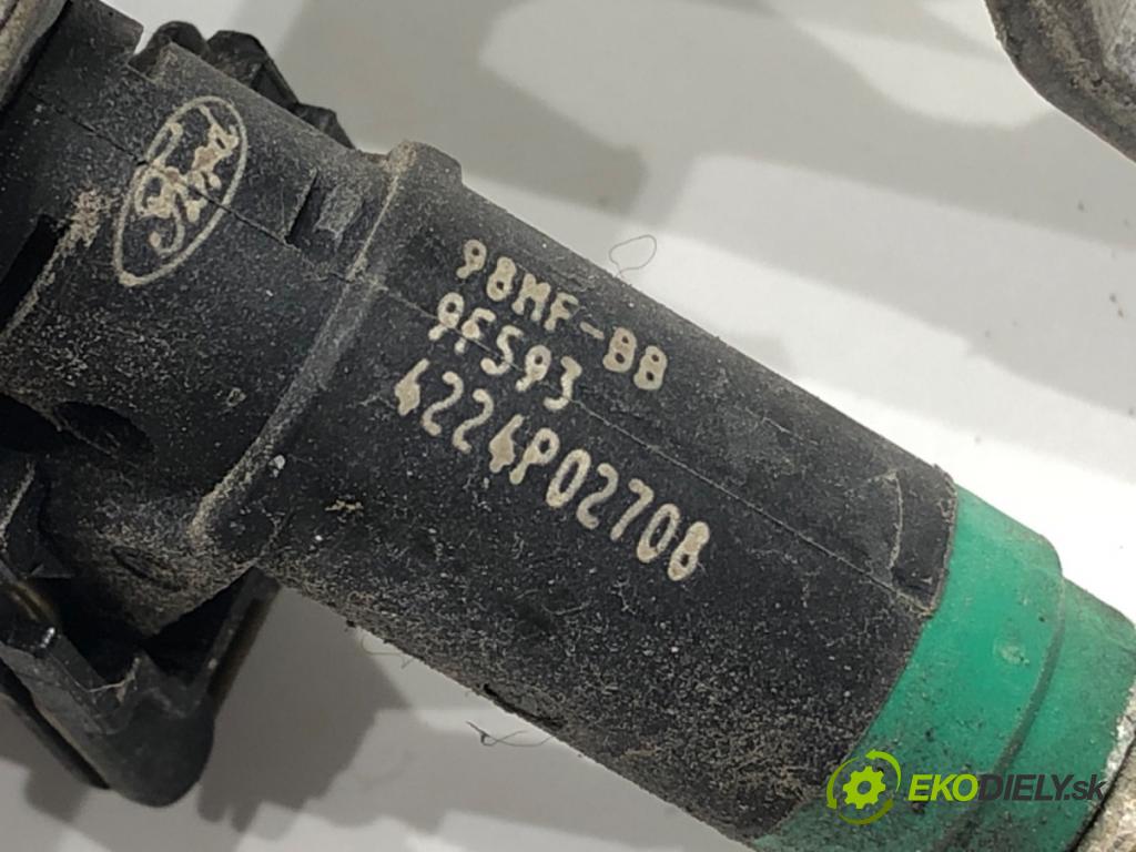 MAZDA 2 (DY) 2003 - 2007    1.4 59 kW [80 KM] benzyna 2003 - 2007  Lišta vstrekovacia 98MF-BB (Vstrekovacie lišty)