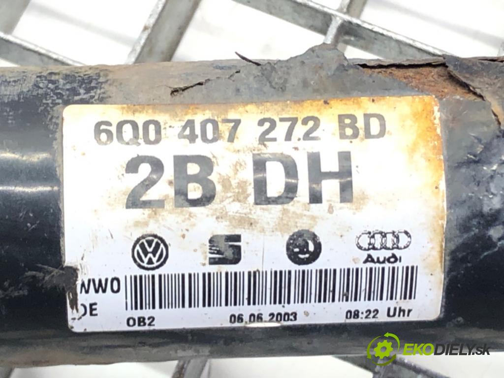 SKODA FABIA I (6Y2) 1999 - 2008    1.2 40 kW [54 KM] benzyna 2001 - 2007  Poloos pravy predný 6Q0407272BD