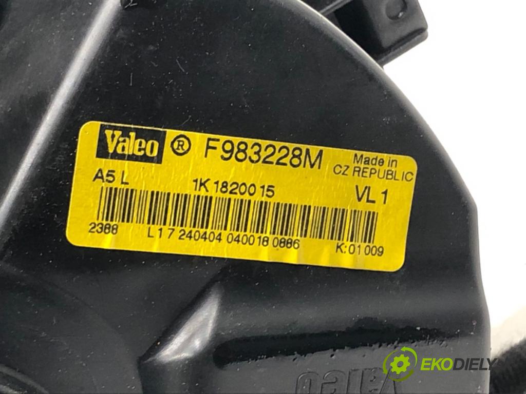 VW GOLF V (1K1) 2003 - 2010    1.9 TDI 77 kW [105 KM] olej napędowy 2003 - 2008  ventilátor kúrenia F983228M
